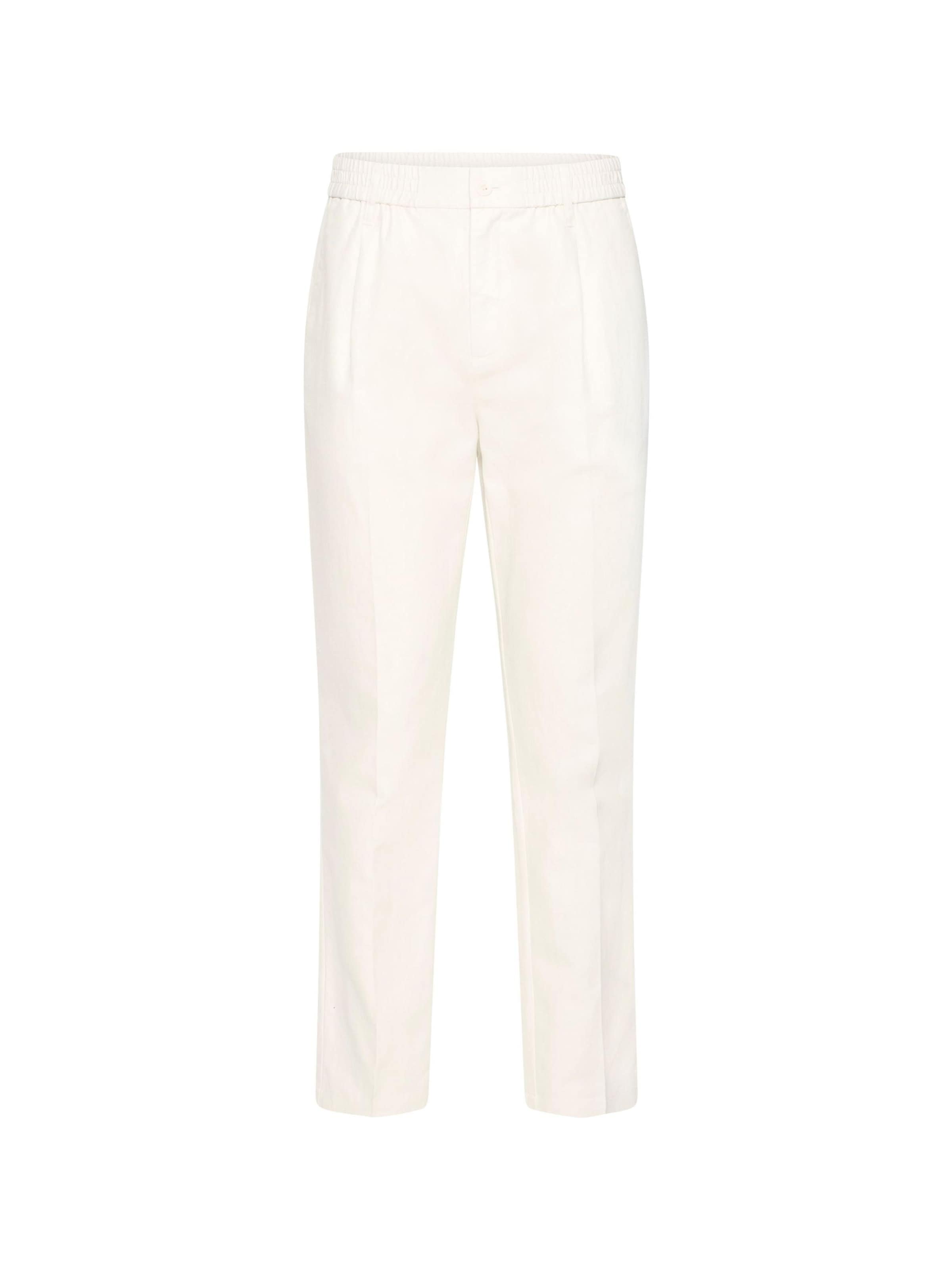 Loosefit Pantaloni chino 'CFMarc Linen Mix' di Casual Friday in bianco: frontale