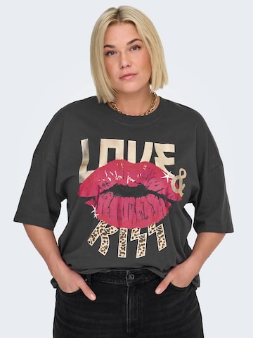 ONLY Carmakoma Shirt 'CARKOURTNEY' in Zwart