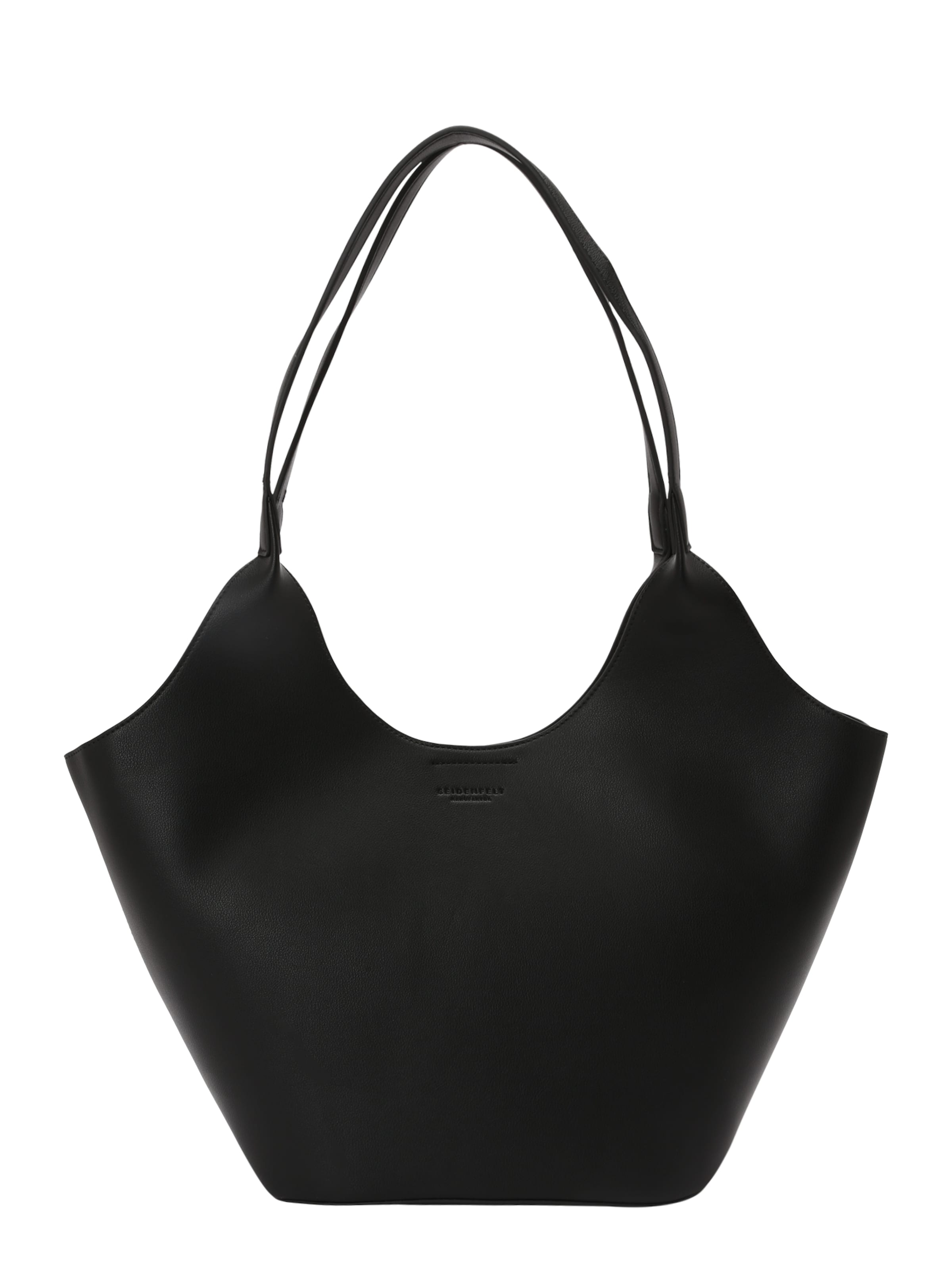 Seidenfelt Shopper 'Nelma Tulip' i sort: forside