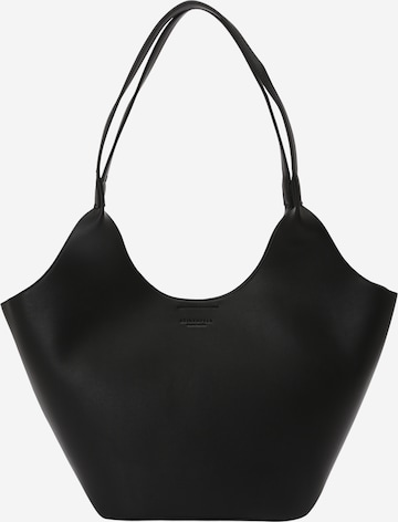 Shopper 'Nelma Tulip' di Seidenfelt Manufaktur in nero: frontale