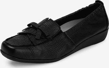Mocassino di VITAFORM in nero: frontale