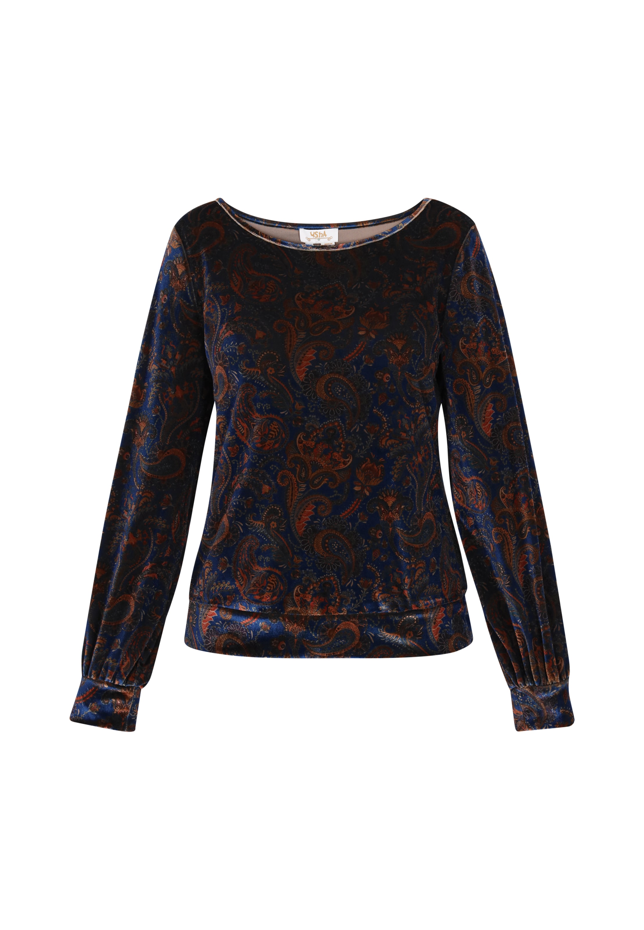 usha FESTIVAL Pluus, värv sinine: eest vaates