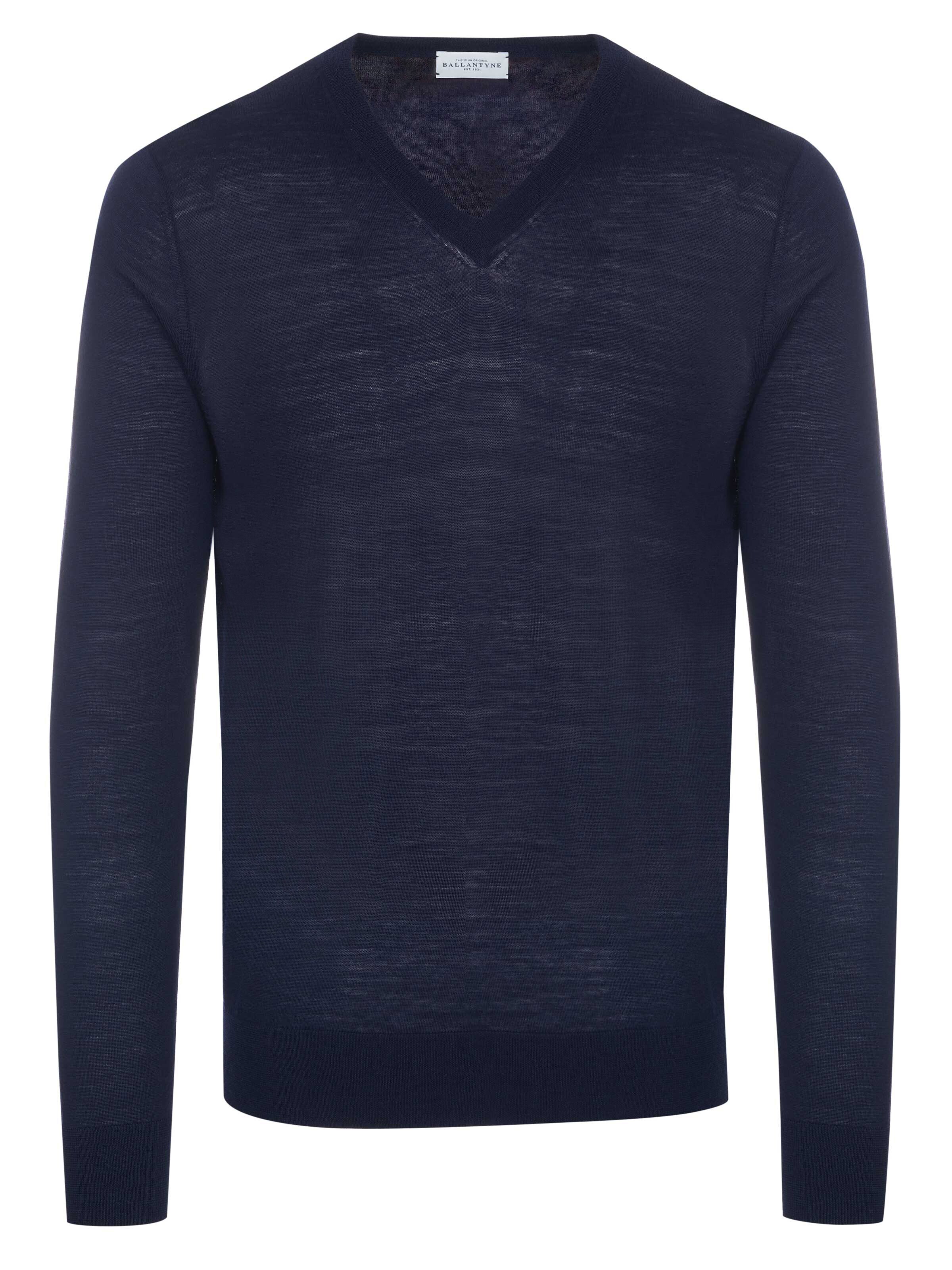Pull-over Ballantyne en bleu : devant