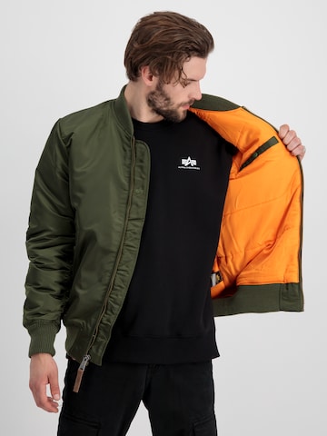 ALPHA INDUSTRIES Prechodná bunda 'MA-1 VF 59' - Zelená