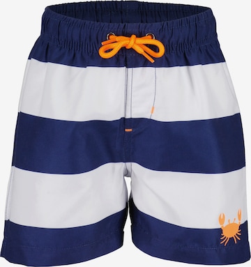 BLUE SEVEN Board Shorts in Blue: front