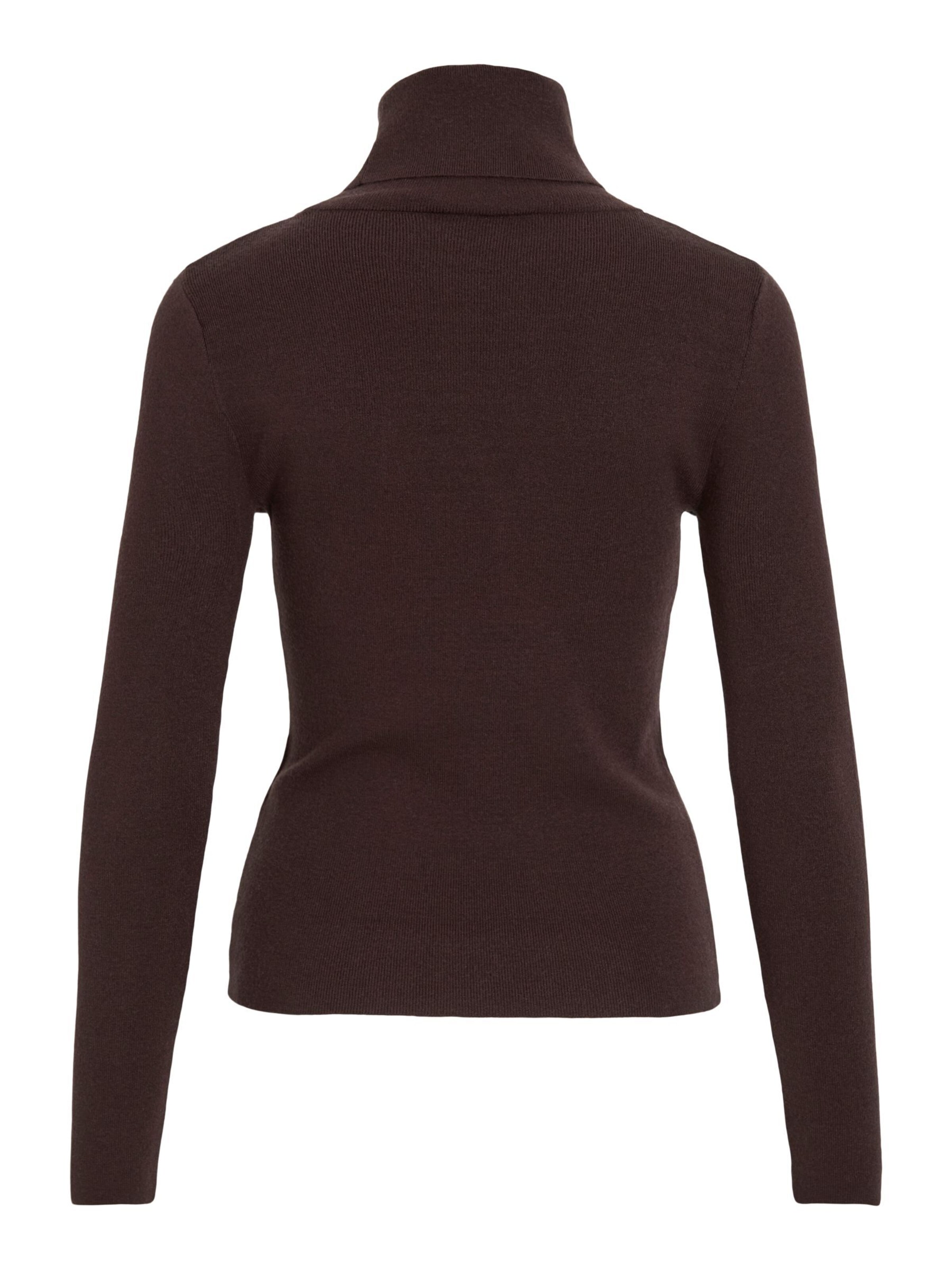 VILA Pullover 'VIAMARIA' i brun