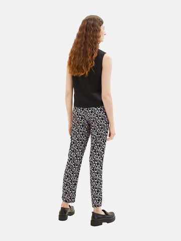 Regular Pantalon TOM TAILOR en noir