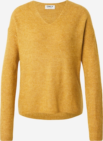 ONLY Pullover 'ONLCamilla' in Gelb: Vorderseite