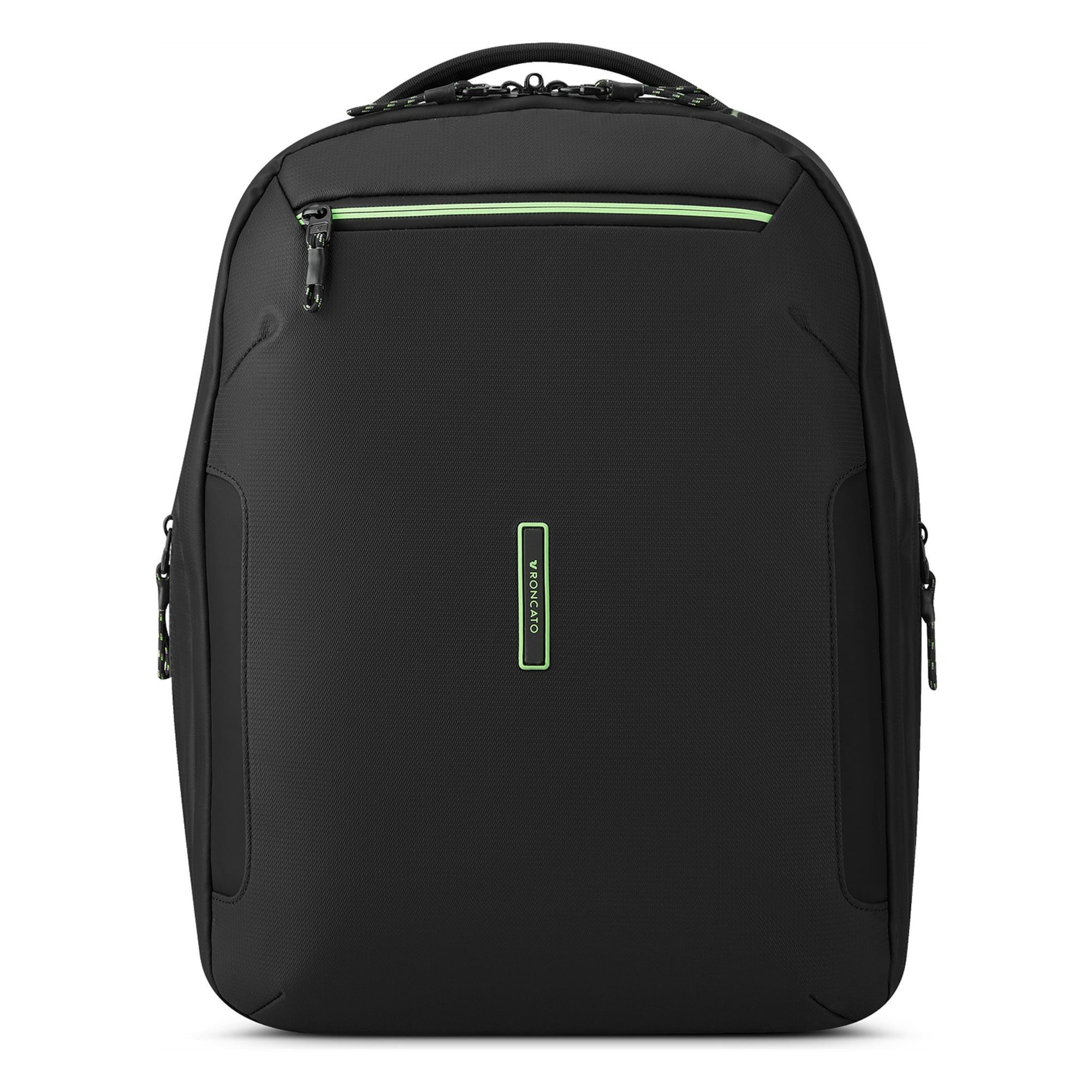 Roncato Rucksack in Schwarz: Vorderseite