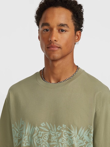 T-Shirt 'Uni Flower' O'NEILL en vert