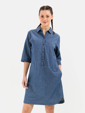 CAMEL ACTIVE Shirt Dress in Blue: front