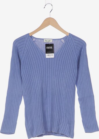 hessnatur Sweater & Cardigan in L in Blue: front