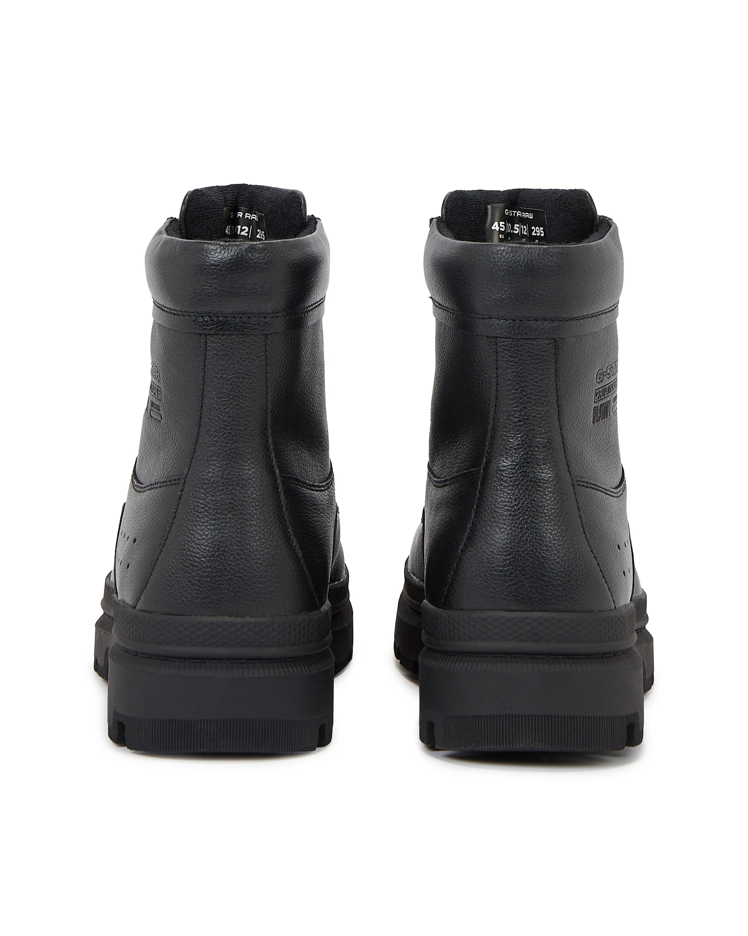 G-STAR Boot - 'Arron High Leather Boots' in Schwarz