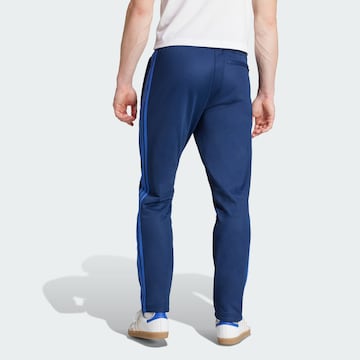 ADIDAS ORIGINALS Slim fit Trousers 'Olympique Lyon Anniversary' in Blue
