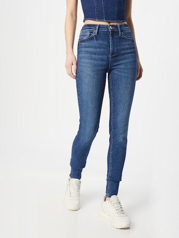 River Island Skinny Džíny 'LULU' – modrá: přední strana