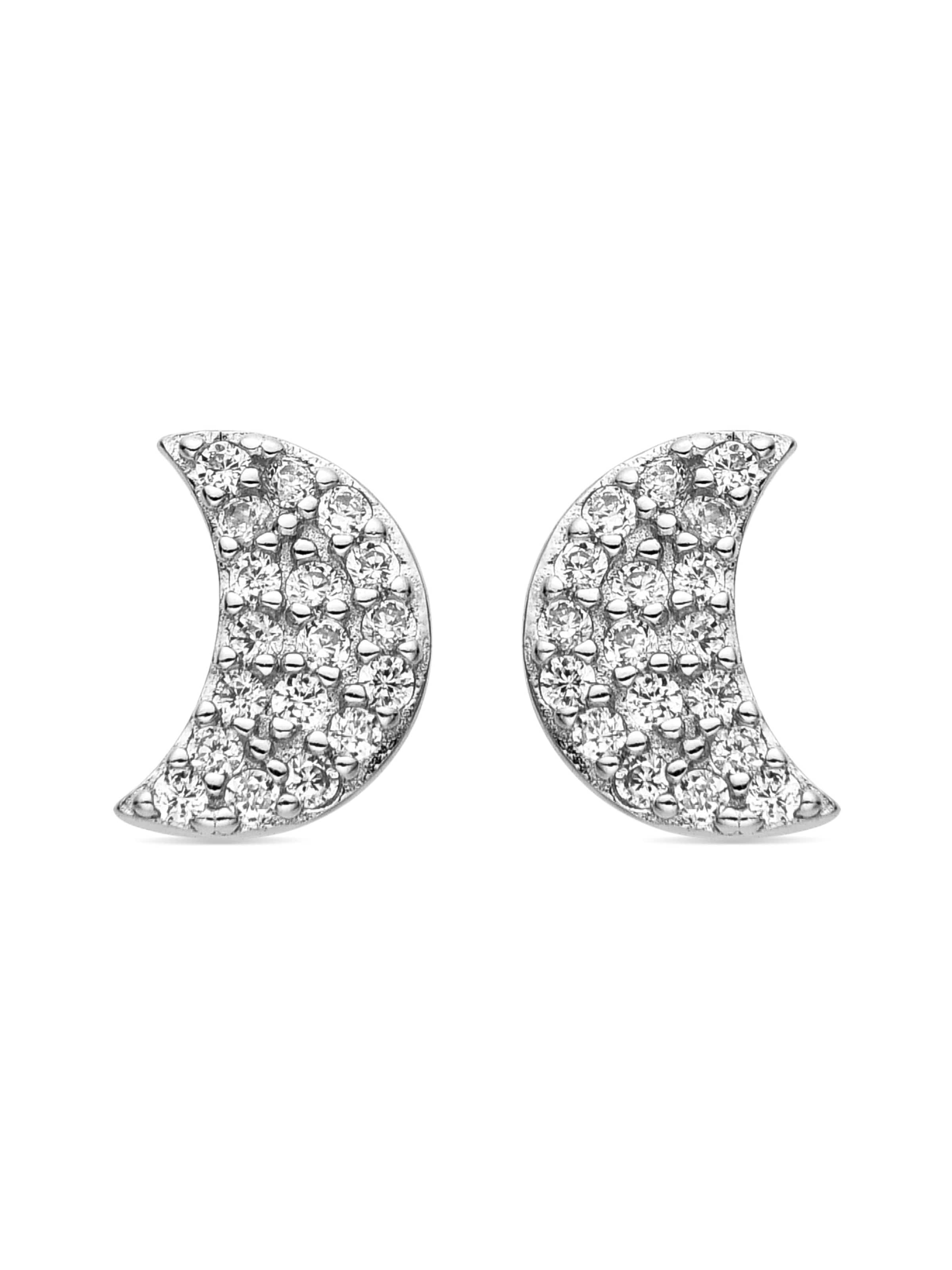Orecchini 'Duver' di Luxenter in argento: frontale