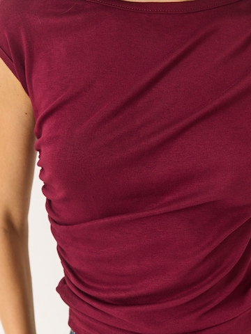 Bianco Lucci - Blusa 'Blusen' em vermelho