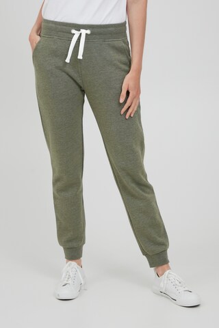 Oxmo Loosefit Broek 'Olivia' in Groen: voorkant