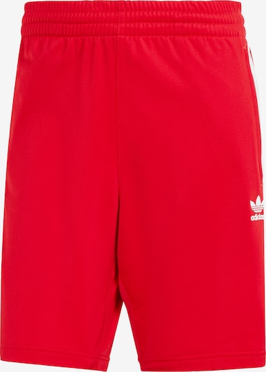ADIDAS ORIGINALS Shorts 'Adicolor Firebird' in rot / weiß, Produktansicht