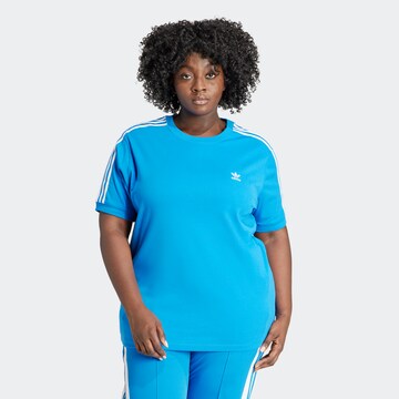 T-shirt ADIDAS ORIGINALS en bleu : devant