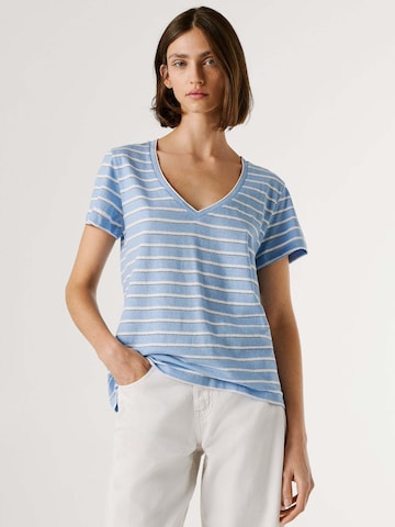 Maglietta 'Megan' di Pepe Jeans in blu: frontale