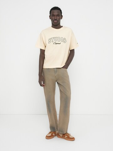 JACK & JONES Shirt 'JORUPSTATE' in Beige