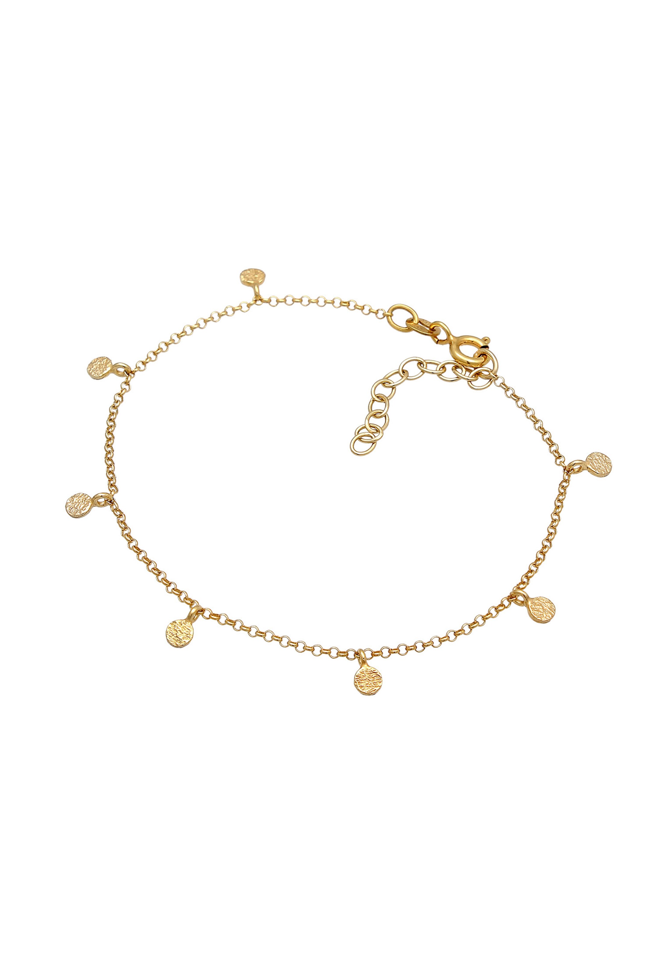 ELLI Bracelet 'Plättchen' in Gold