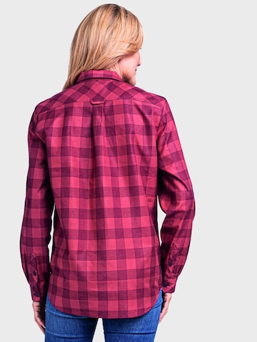 Schöffel Athletic button up shirt 'Hopedale' in Red