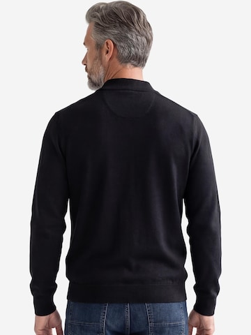 redmond Strickjacke 'Basic'‌‌‌‌‌‌ in Schwarz