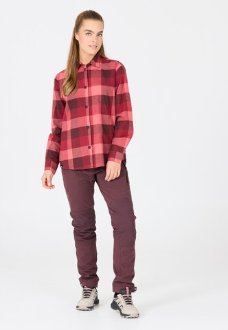 Whistler Regular fit Button Up Shirt 'Riglet' in Red