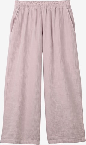 hessnatur Pyžamové kalhoty – fialová: přední strana
