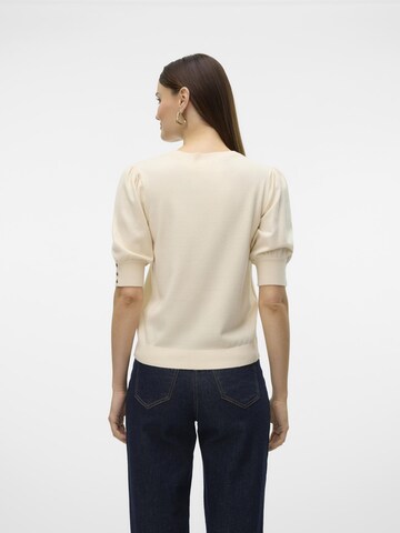 VERO MODA Pullover 'VMHOLLYKARIS' in Beige