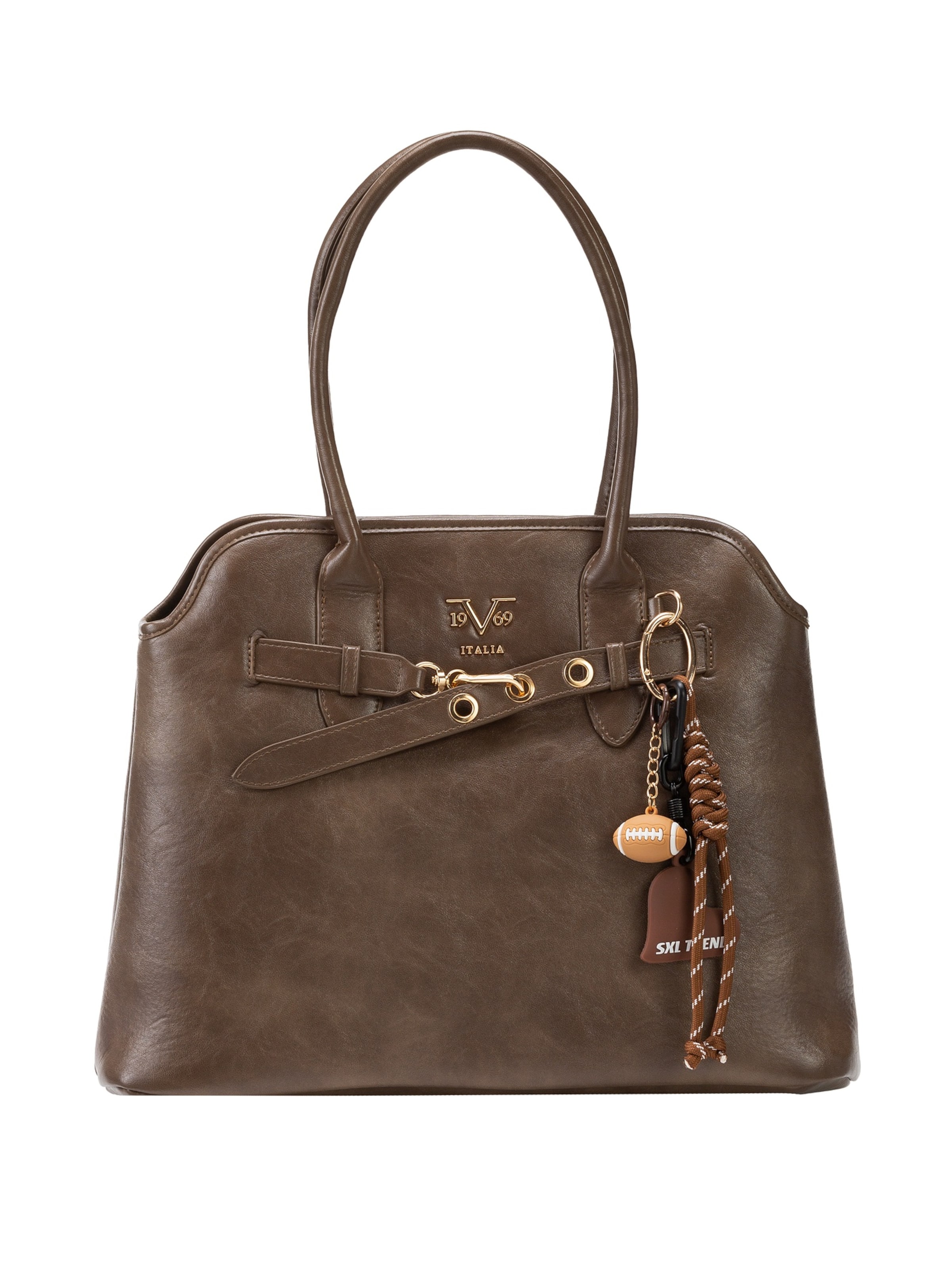 19V69 ITALIA Handtas 'Rossana' in Bruin: voorkant