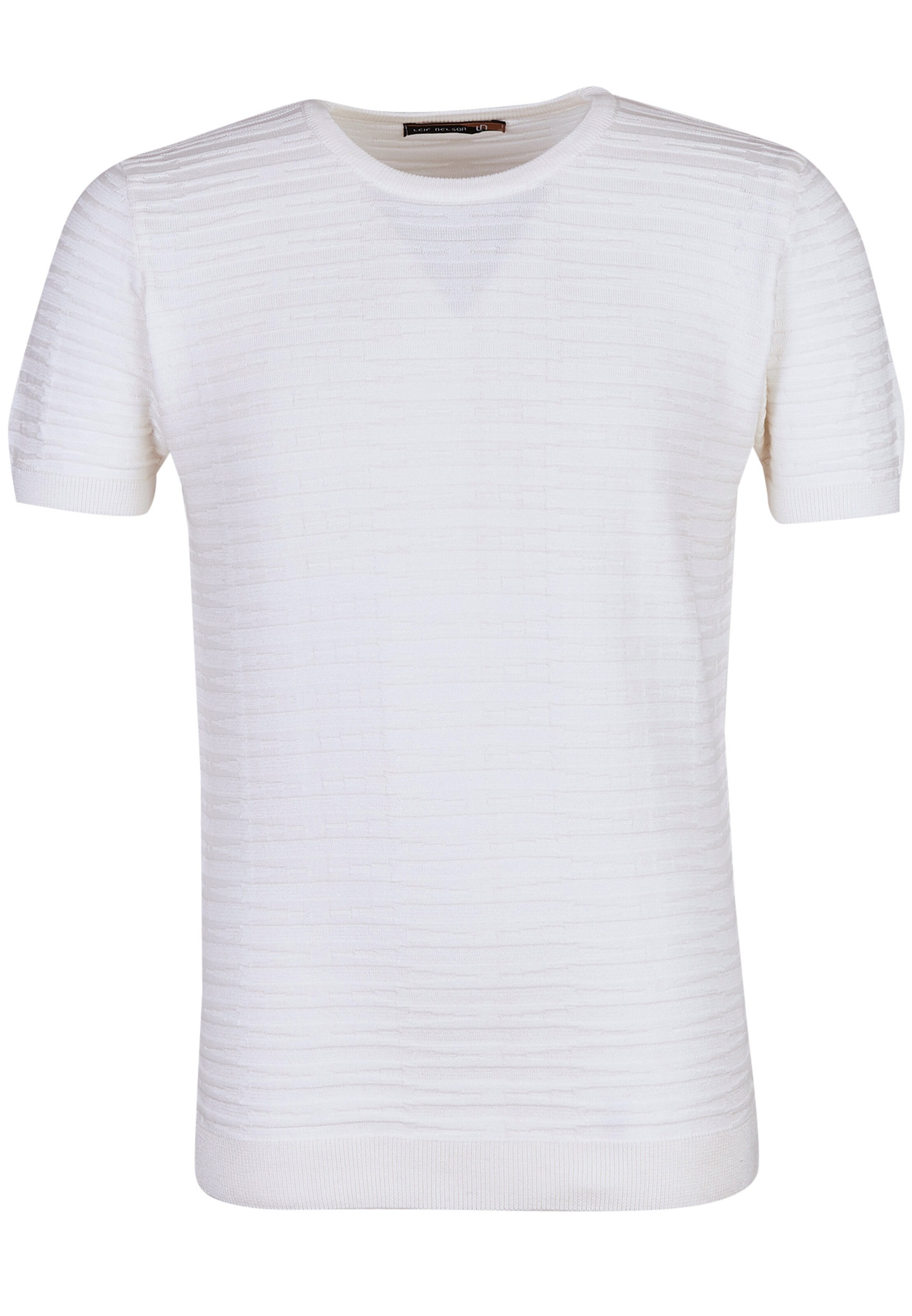 Männer Shirts Leif Nelson T-Shirt in Weiß - NH77228