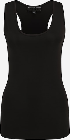 Top di Dorothy Perkins Tall in nero: frontale
