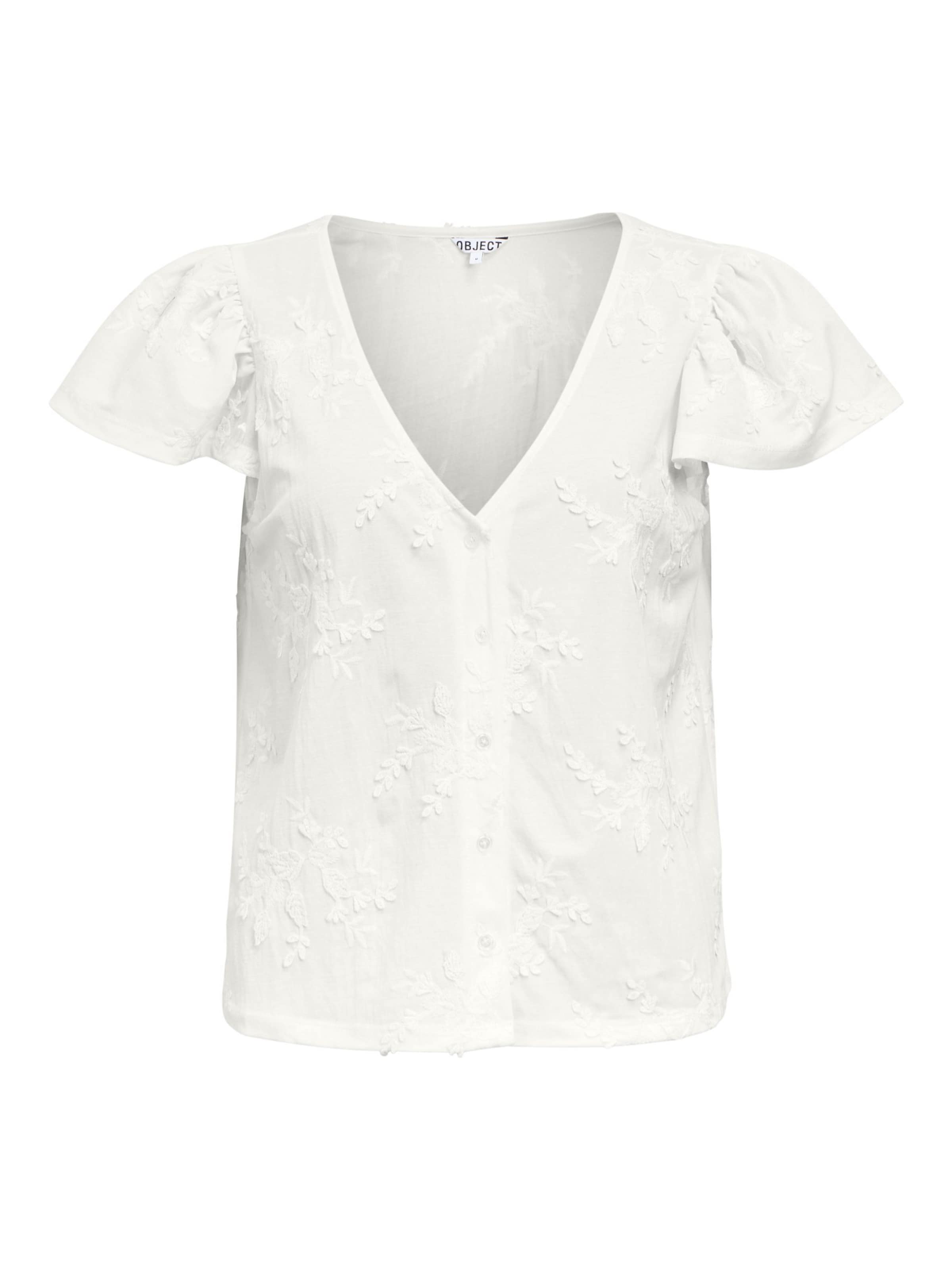 OBJECT - Blusa 'OBJMinnie' en blanco: frente