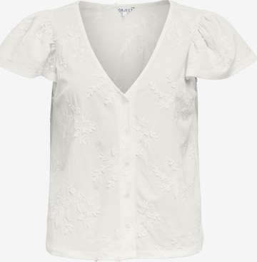 OBJECT - Blusa 'OBJMinnie' en blanco: frente