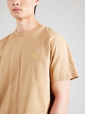 Maglietta 'Chase' di Carhartt WIP in marrone