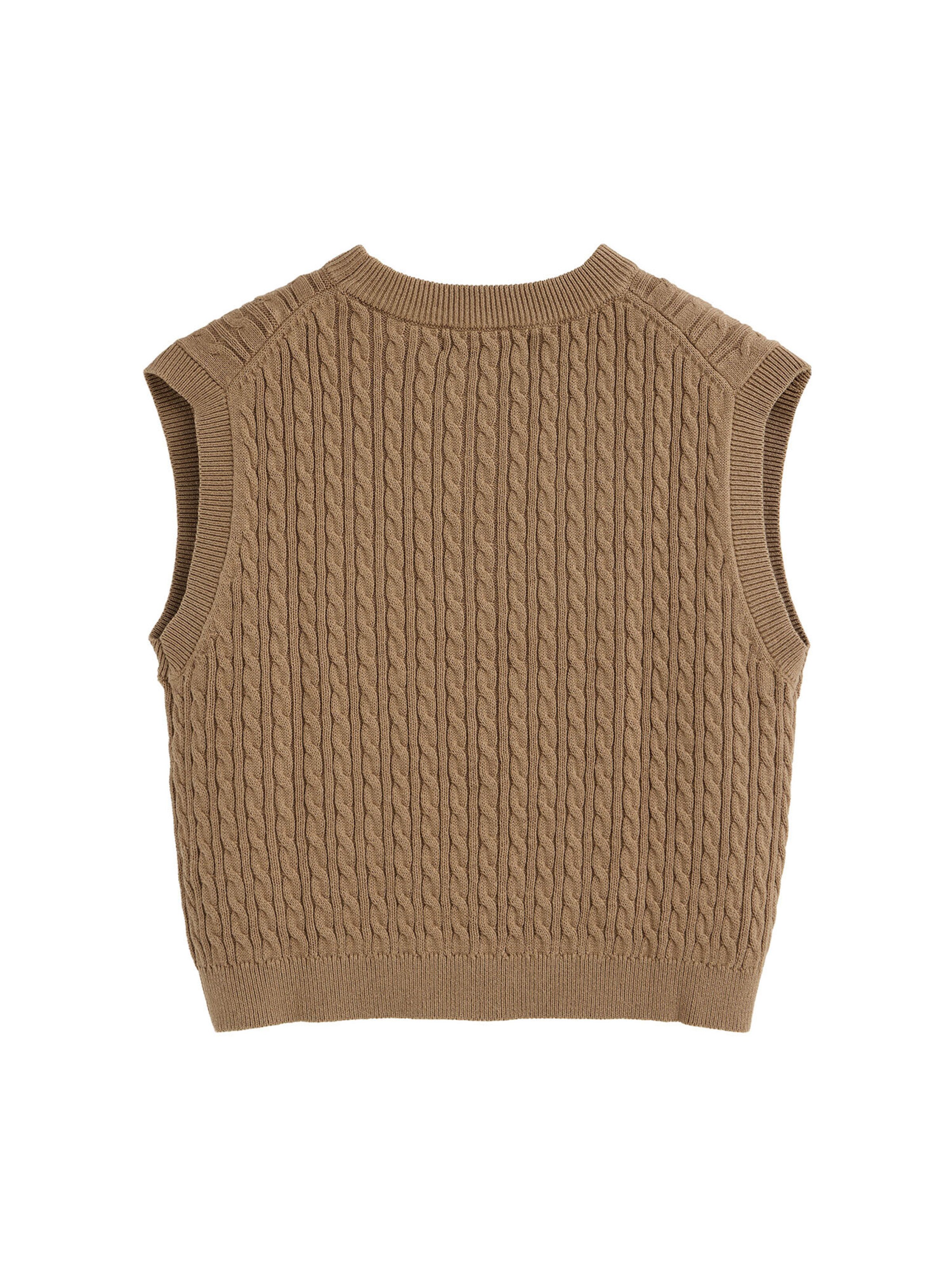 Polo Club Pullover in Braun