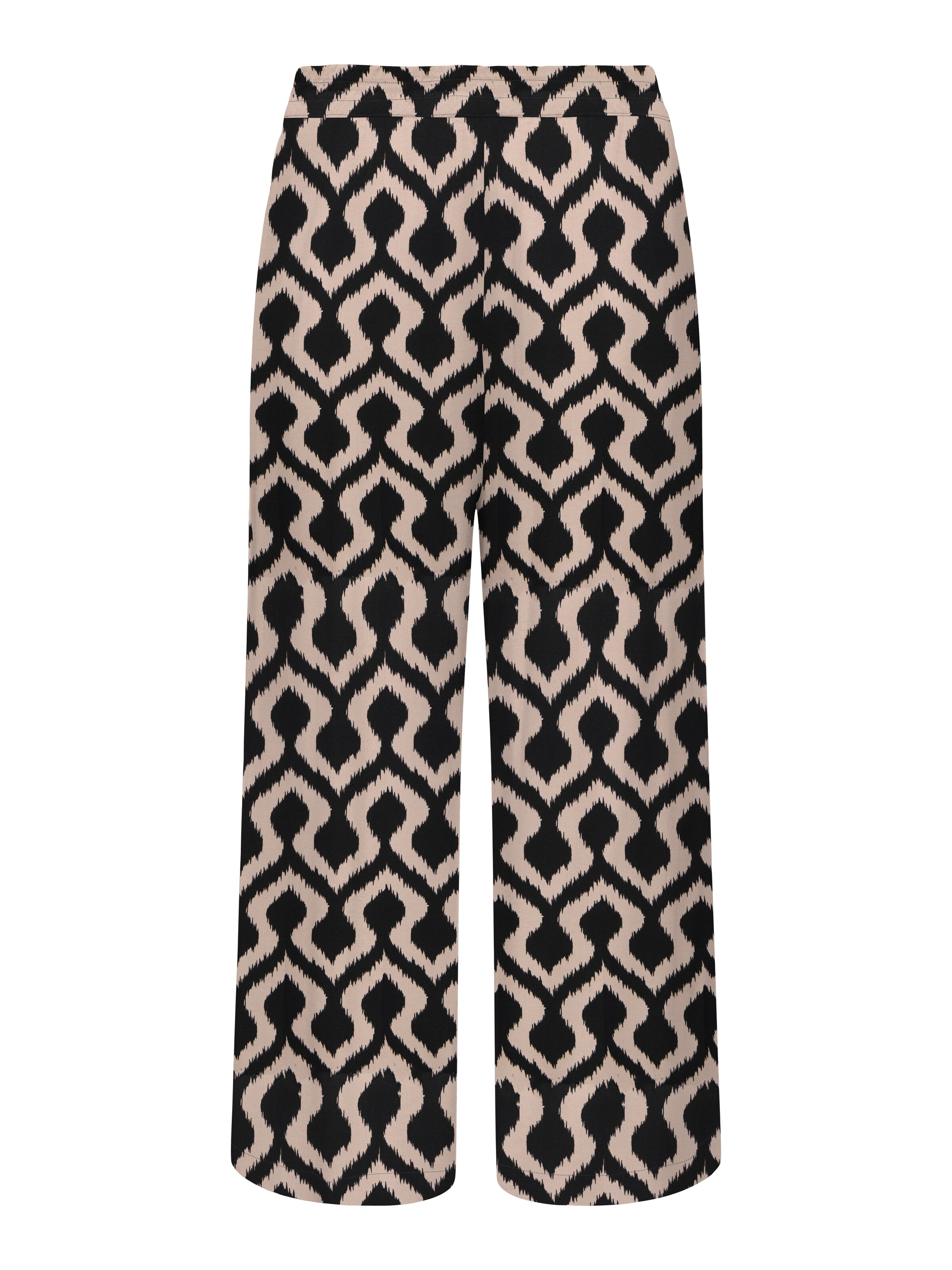 ONLY Wide Leg Hose in Schwarz