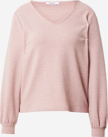 Sweat-shirt 'Janett' ABOUT YOU en rose : devant