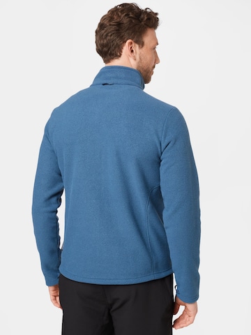 JACK WOLFSKIN Athletic Fleece Jacket 'Moonrise' in Blue