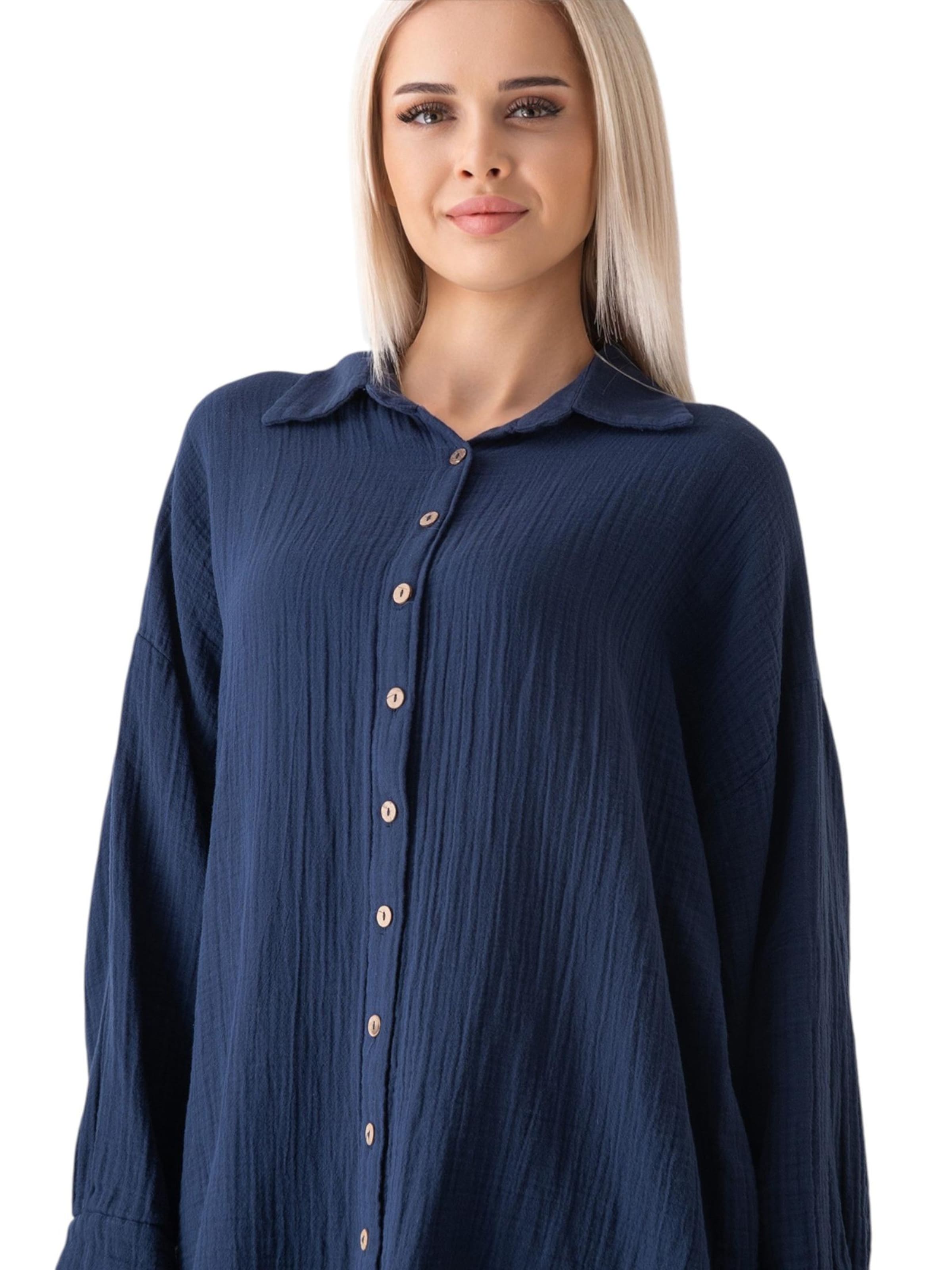 Maglia extra large 'LAYNA' di WENOR in blu