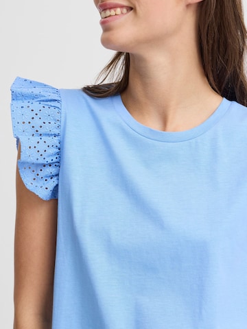 b.young - Camisa 'Rika' em azul