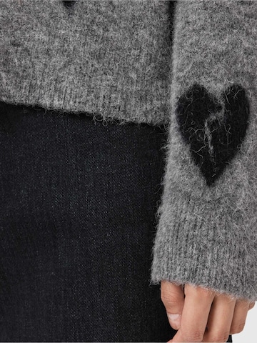 AllSaints - Cárdigan 'AMORA' en gris