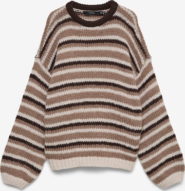 VERO MODA Свитер 'VMMAYBE' в Коричневый: спереди