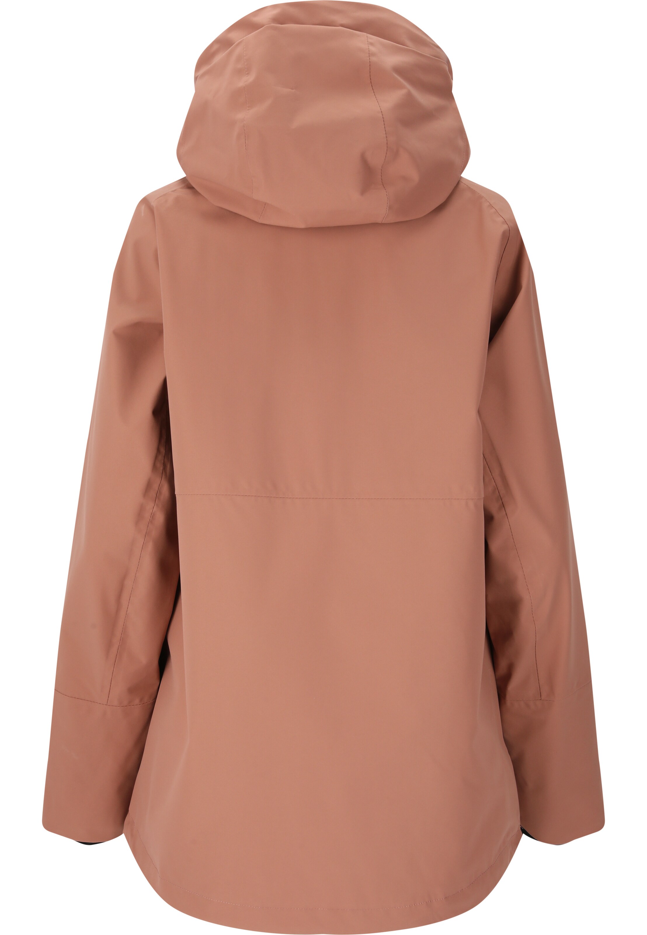 SLOPE Athletic Jacket 'Ruki' in Brown