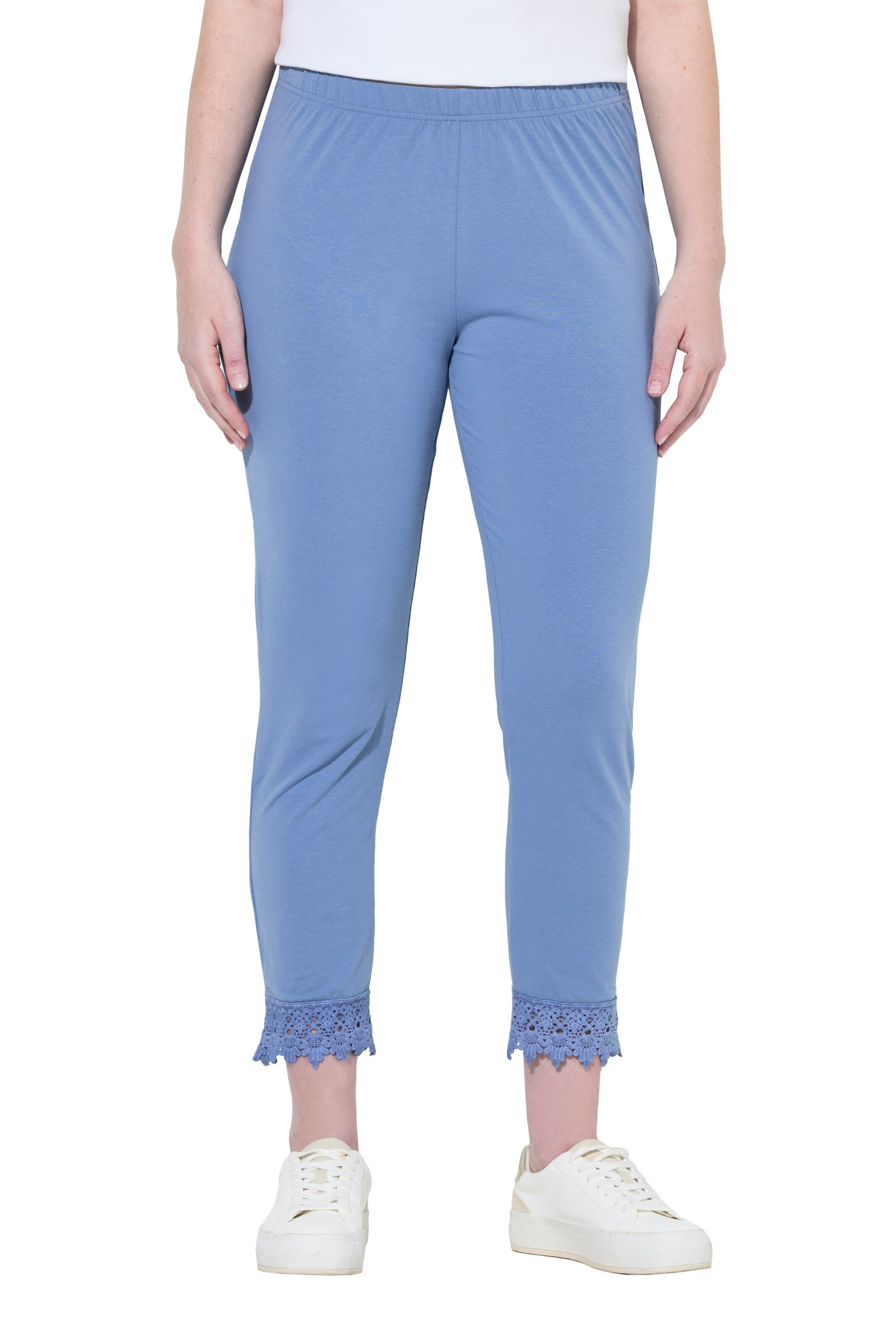 Ulla Popken Skinny Leggings in Blau: Vorderseite