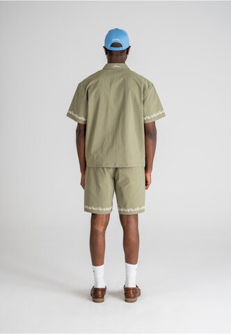 Comfort fit Camicia 'Western' di Prohibited in verde