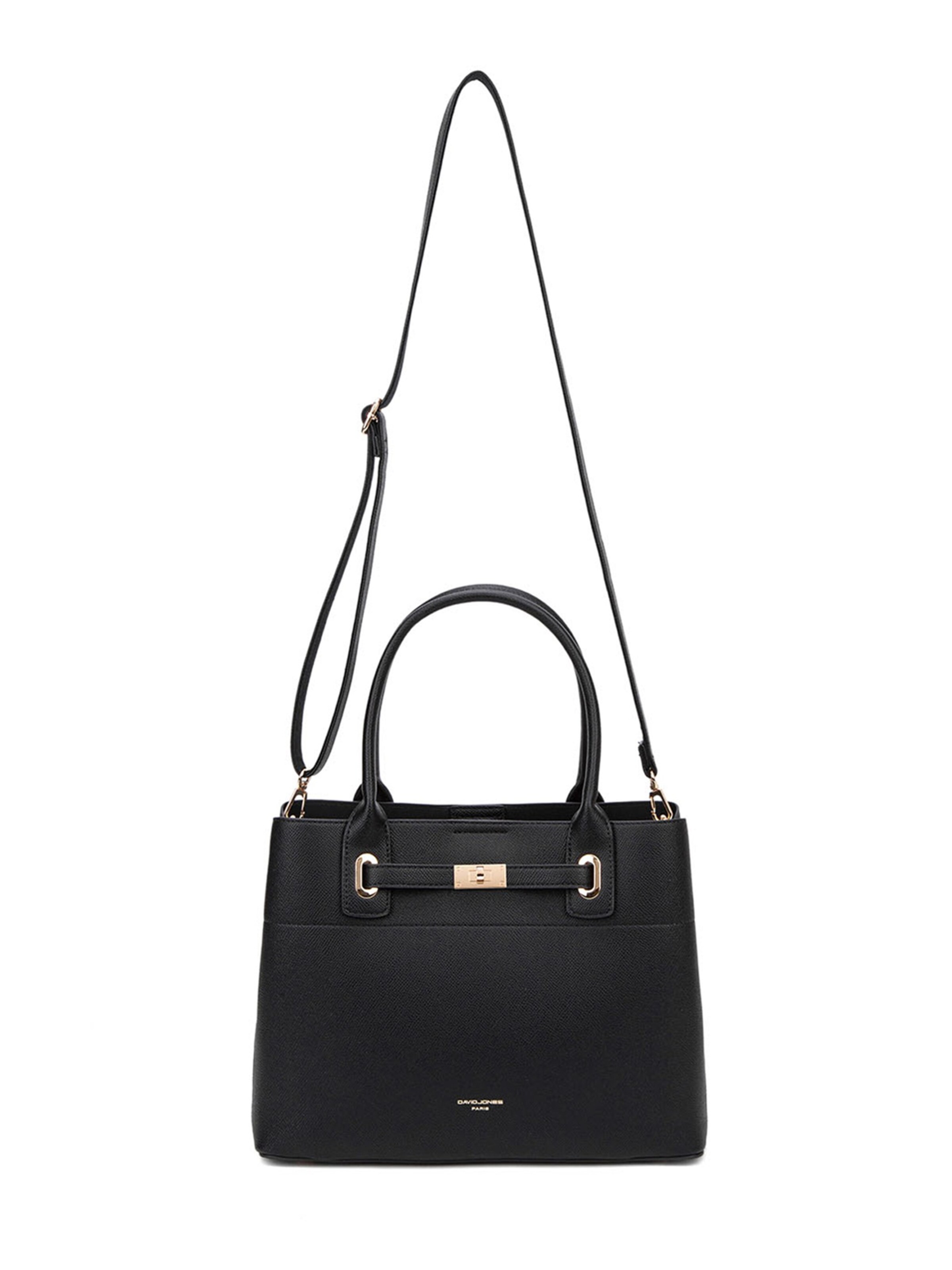 David Jones Handbag in Black: front